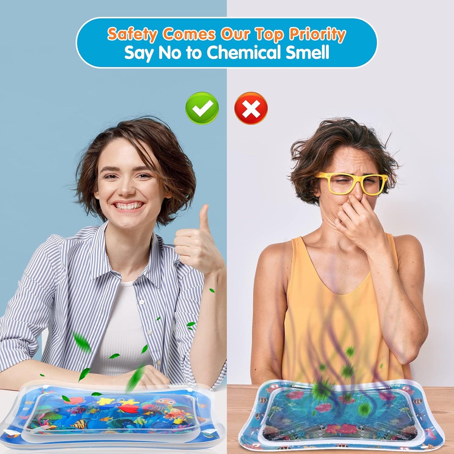 WigglePadz⢠Baby Water Mat