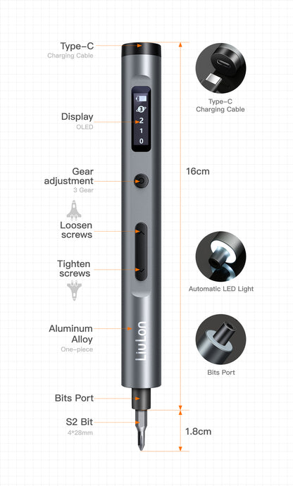 Magnetic Screwdriver Set, Micro Screwdriver Kit